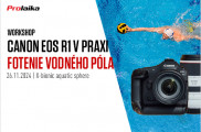 Canon EOS R1 v praxi - fotenie vodného póla s Ľubom Pilcom