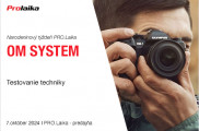 Prezentácia fototechniky OM System