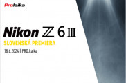 Slovenská premiéra Nikon Z6 III + Predvádzací Workshop