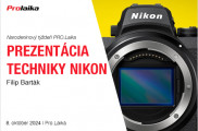 Prezentácia fototechniky Nikon