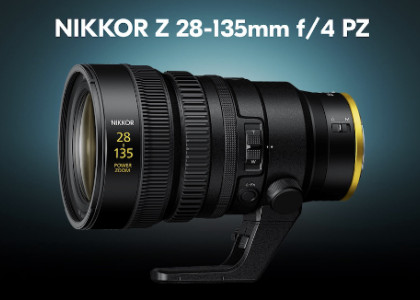 Spoločnosť Nikon oznamuje vývoj objektívu NIKKOR Z 28-135 mm f/4 PZ