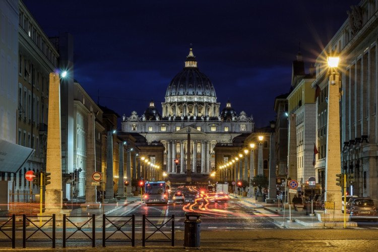 verso Vaticano... Roma