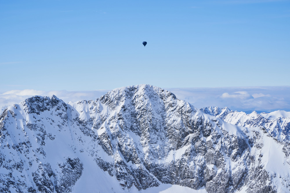 Vysoké Tatry a balón