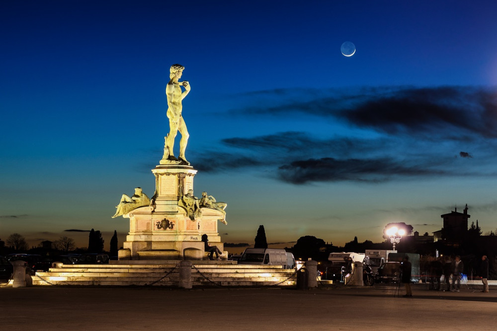 "David e Luna" Piazzale Michelangelo