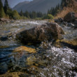 Kôprová dolina. Kriváň. Vysoké Tatry.