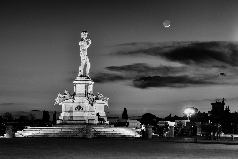 "DAVID E LUNA" PIAZZALE MICHELANGELO