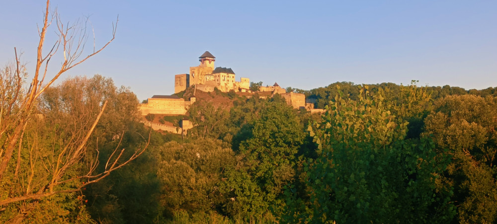 Hrad Trenčín leto