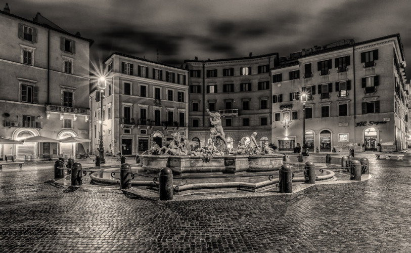 Fontana del Nettuno - Piazza Navona – Roma