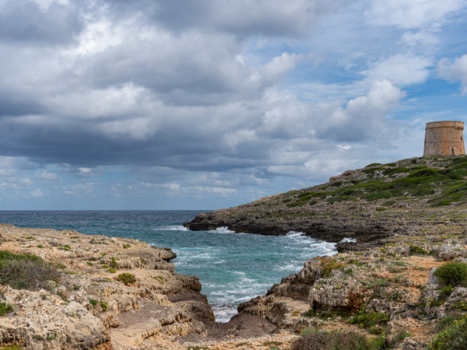 Menorca shore