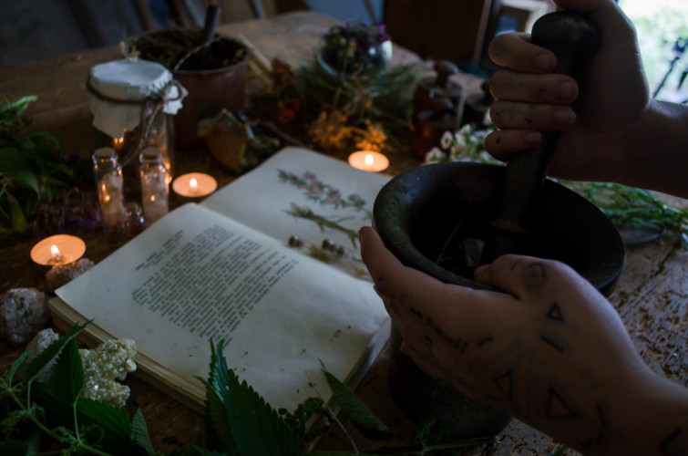 Herbs and witchcraft