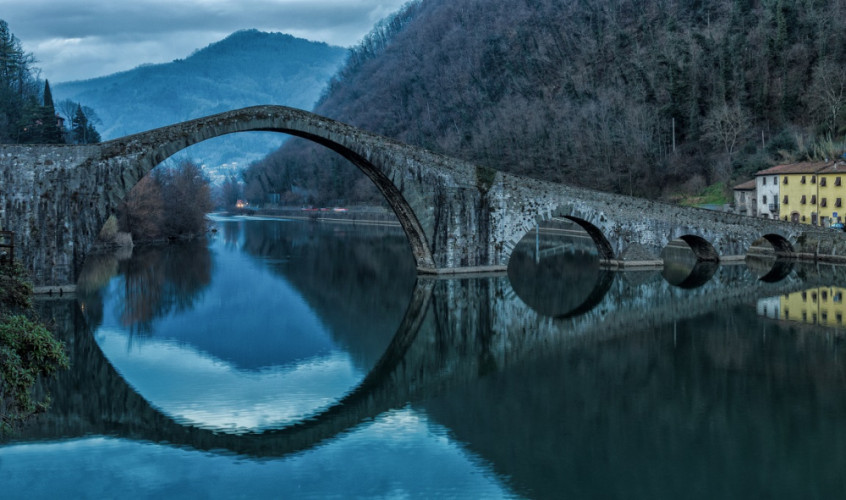 Il Ponte Del Diavol - Il ponte della Maddalena Borgo a Mozzano