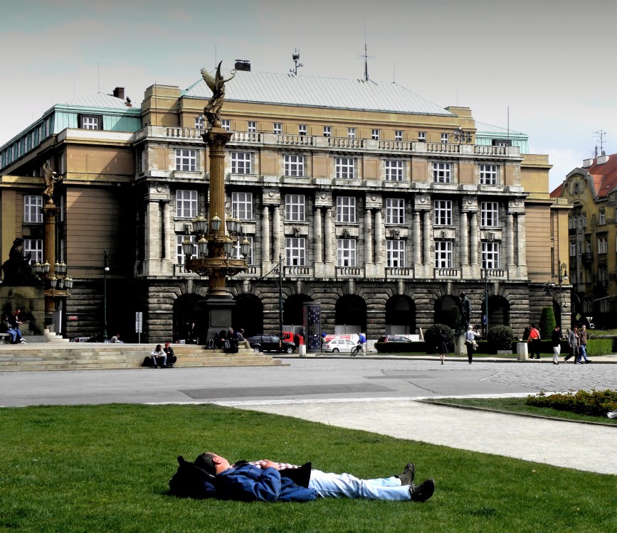 Siesta před Rudolfinem