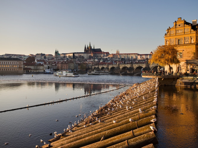 Pohľad na Karlov most