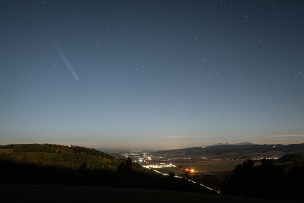 Kométa nad Spišom