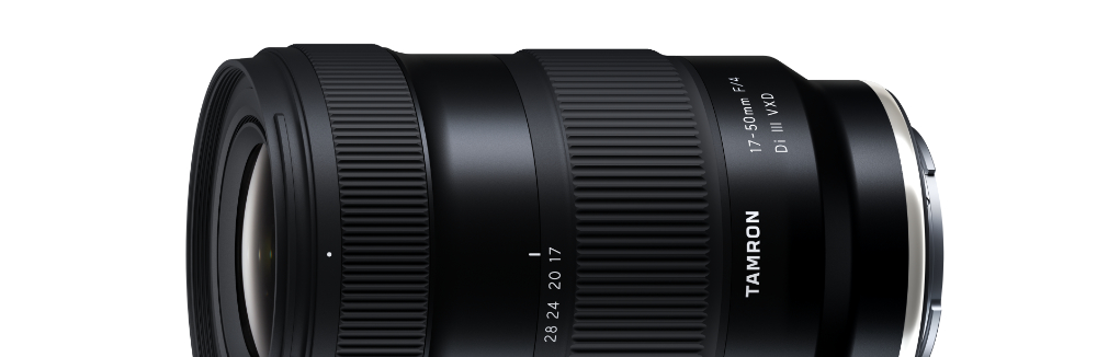 Tamron oznamuje vývoj objektívu 17-50mm F/4 Di III VXD