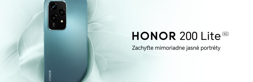 Nový HONOR 200 Lite prichádza na slovenský trh