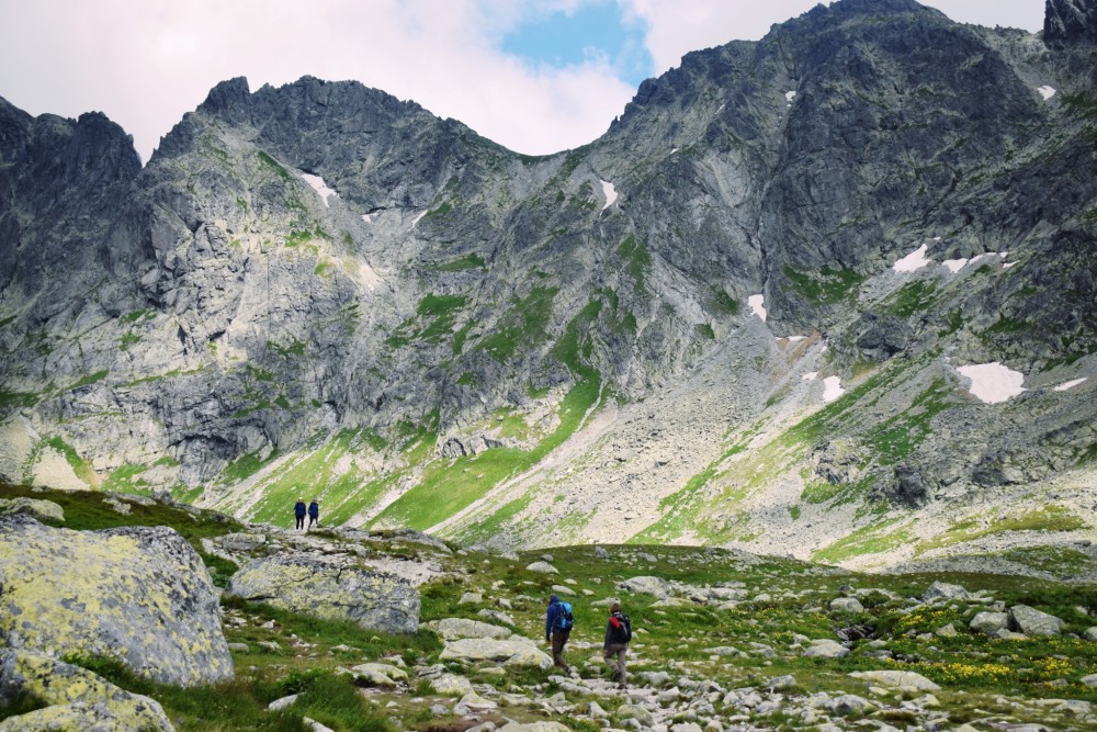 cestou na Veľké Hincovo pleso, Slovensko