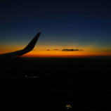 Sunset flight