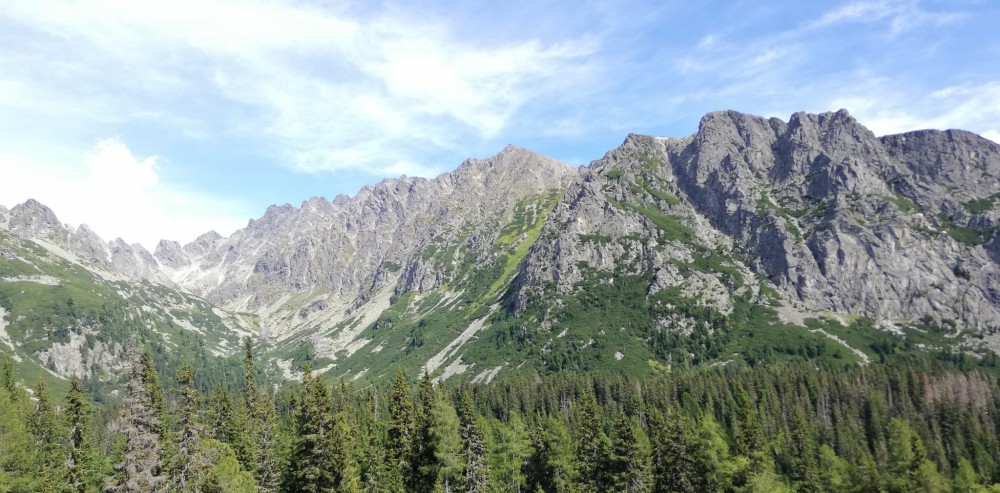 Cestou na Popradské Pleso