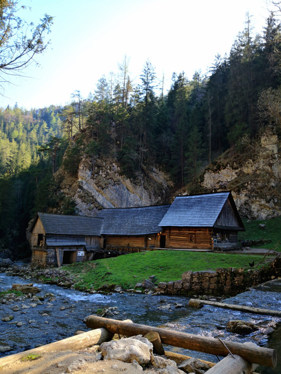 Kvačianska dolina, mlyn Oblazy.