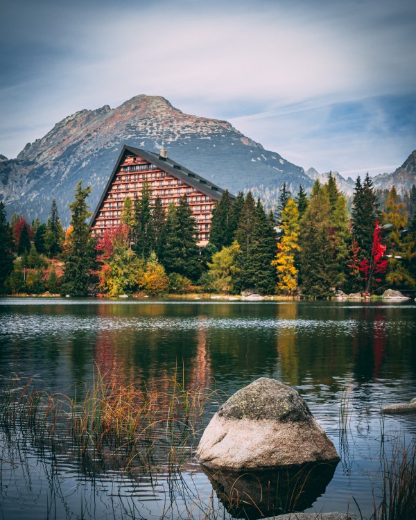 Štrbské pleso a hotel Patria