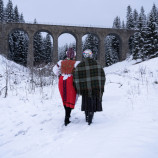 Pohľad na Chramošský viadukt.