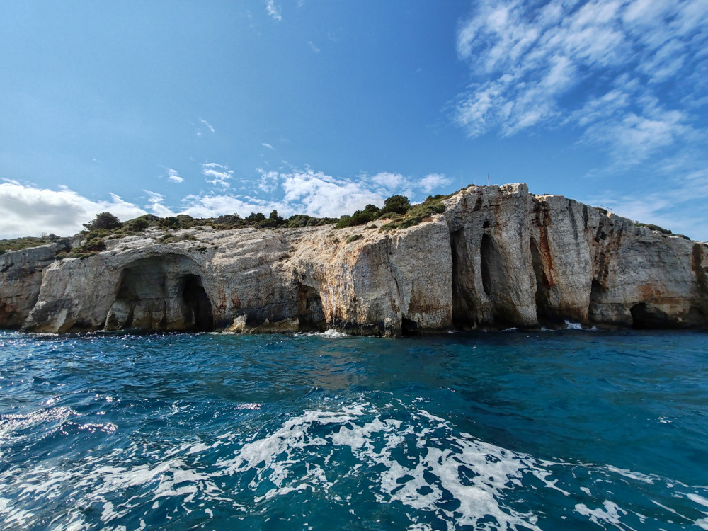 Blue caves