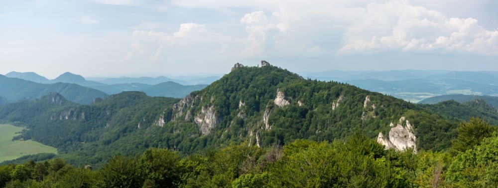 Súľovské skaly - panoráma