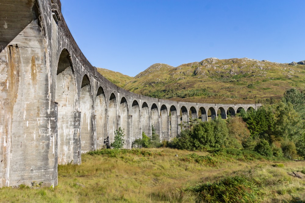 viadukt z Harryho Pottera