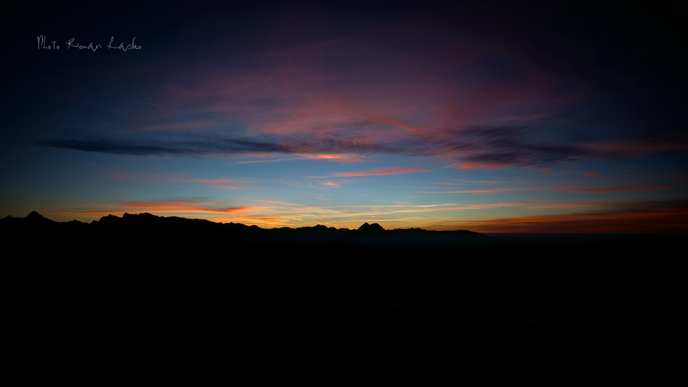 *Sunset over Salzburg*