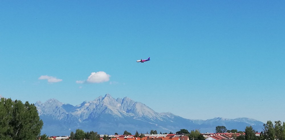 Výhľad na majestátne Tatry