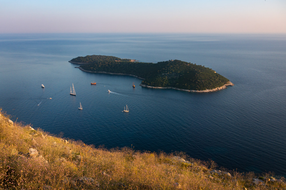 Podvečer nad Dubrovnikom