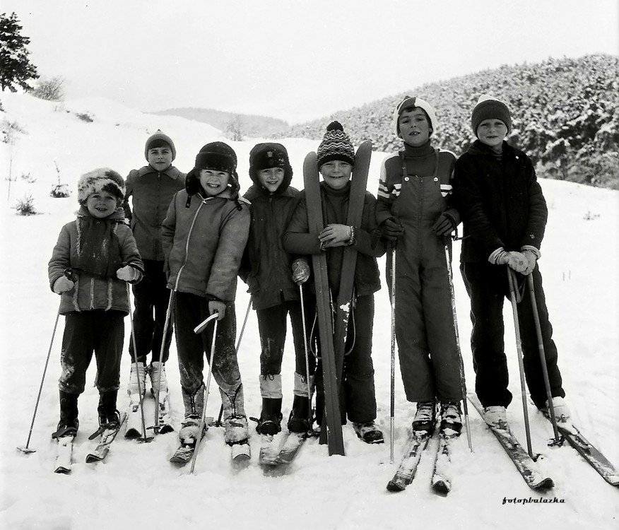 Lyžníci 1985.