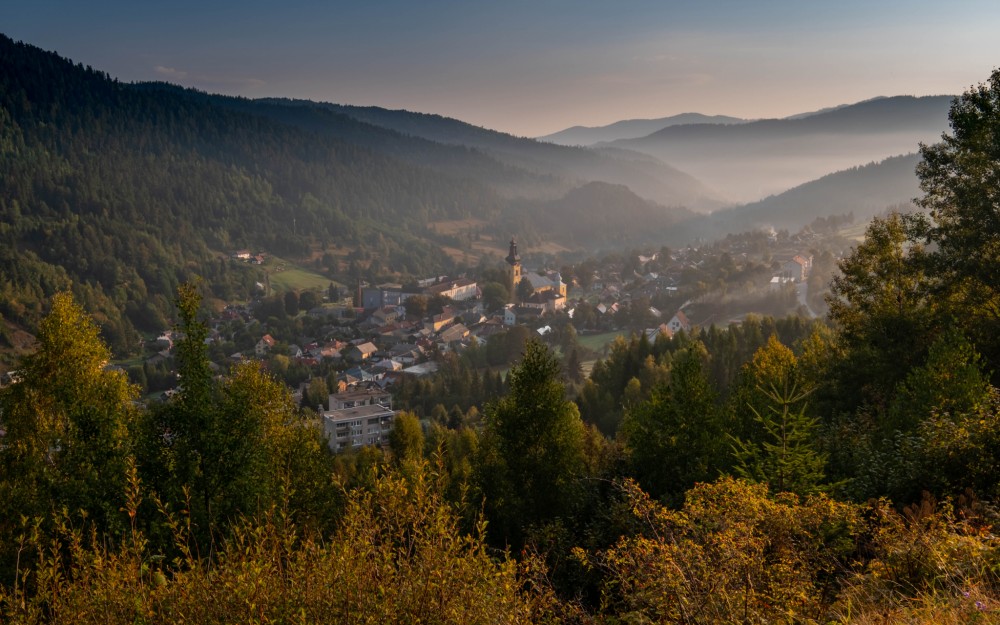 Ráno nad Smolníkom