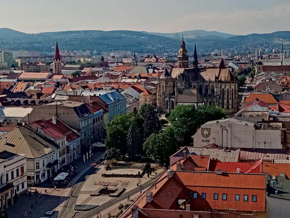 Košice z nadhľadu