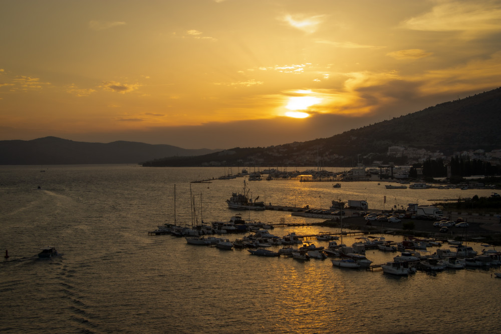 Prístav Trogir .