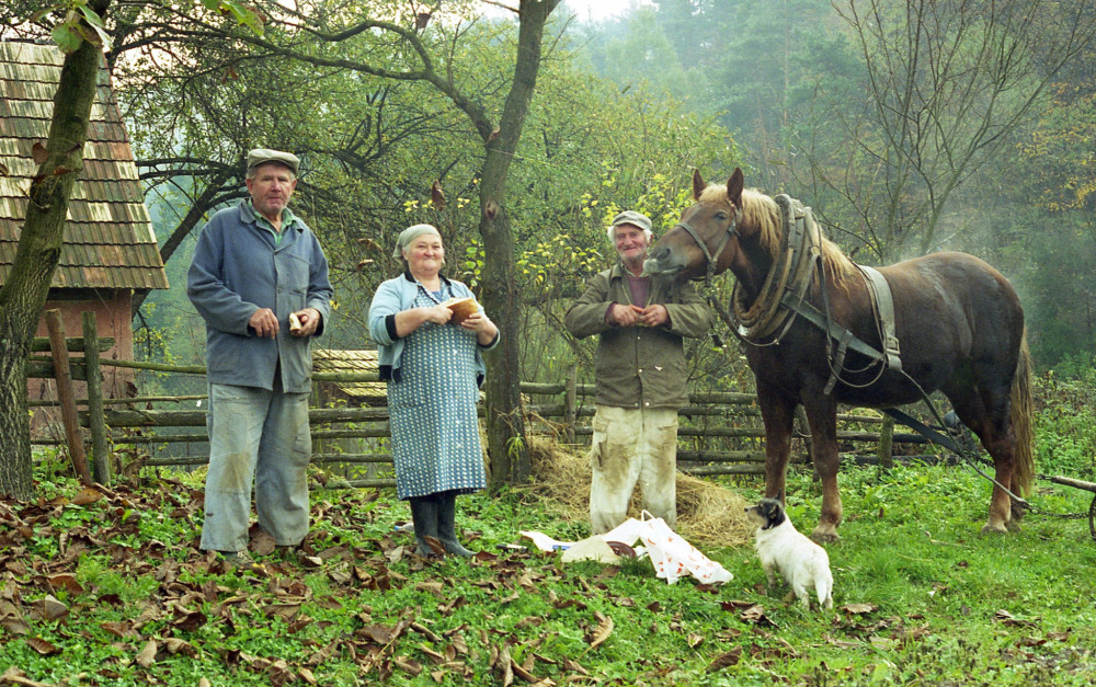 Jesenná orba v Klieštinej.