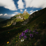 Tancujúce oblaky nad Ždiarskou vidlou